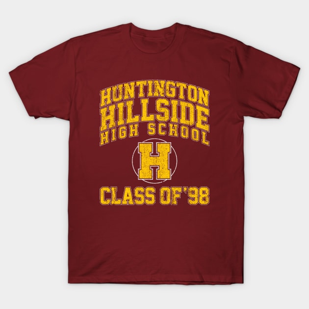 Huntington Hillside High Class of 98 - Can't Hardly Wait T-Shirt by huckblade